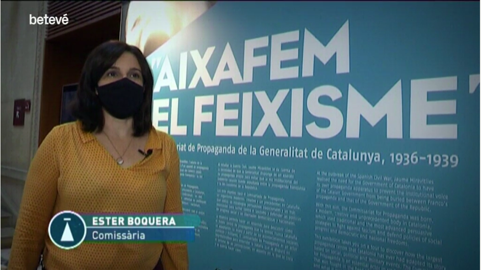 L’exposició “Aixafem el feixisme”, al programa Àrtic de Betevé