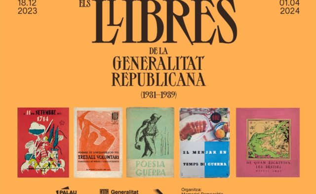 Inaugurada l’exposició “Els llibres de la Generalitat republicana”al Palau Robert